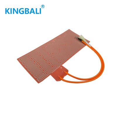 degree flexible silicone rubber heating plate heater with thermostat