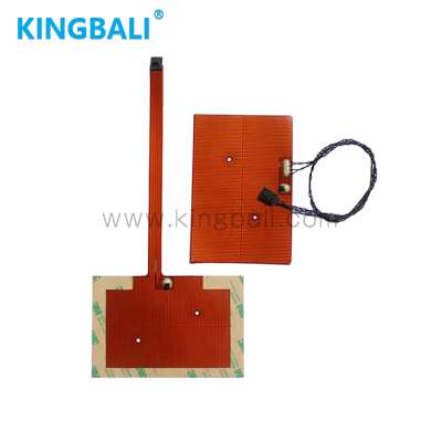 Kingbali 24v 12v 120v 220v 200 degree flexible silicone rubber heating plate heater with thermostat